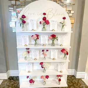 LEDA Table Card Seating Chart Shelf Backdrop Stand Champagne Wall <strong>Arch</strong> for <strong>Wedding</strong> Events Party <strong>Decoration</strong> - Product Image 2