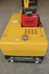 Rodillo Vibratorio de Doble Tambor Portátil WD005 de Alta Demanda, Enfriado por Aire, con Motor y Patas de Oveja, el Más Vendido - Product Image 4