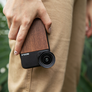 Gỗ Trường Hợp Điện Thoại IBOOLO M17 Điện Thoại Thông Minh Ống Kính Gỗ Trường Hợp Điện Thoại - Product Image 6