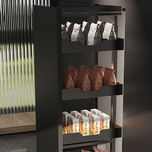 Vbosr hiện đại nhà bếp thép không gỉ giỏ cho Đơn vị cao lưu trữ Giá trượt ra ngăn kéo Pull-out giỏ - Product Image 2