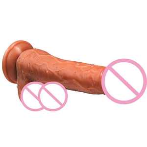 Gran oferta, consolador de empuje de calefacción realista, punto G, clítoris, tapón <span class=keywords><strong>Anal</strong></span>, pene enorme realista, producto para adultos, Juguetes sexuales para mujeres y hombres - Product Image 5