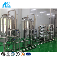 Commercial 500L/1000L RO filtre média système eau potable Membrane Purification eau minérale usine machines de traitement de l'eau