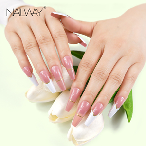 Ataúd de bailarina larga personalizado <span class=keywords><strong>con</strong></span> diamantes acrílicos, Etiqueta Privada, prensa en <span class=keywords><strong>uñas</strong></span>, precio al por mayor, directo de fábrica - Product Image 5