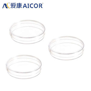 Célula de placa de Petri estéril de plástico redonda transparente desechable de 55mm y 5,5 cm al por mayor para cultivo de tejidos y <span class=keywords><strong>Laba</strong></span> biomédico - Product Image 4