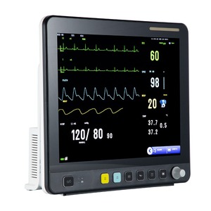 Touch Screen Multiparameter Veterinary <strong>Monitor</strong> for Pet Dog Dual Channel Anti - Defibrillation Vet <strong>Monitor</strong> - Product Image 2