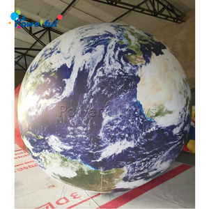 Mặt Trăng, trái đất, MARS, Saturn năng lượng mặt trời hệ thống chín Hành Tinh bóng/khổng lồ Helium levitation Inflatable hành tinh với ánh sáng LED - Product Image 3