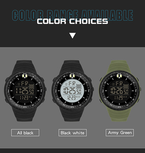 Montre numérique SANDA 6071 pour hommes, montres de sport, montre électronique LED pour hommes, montre-bracelet pour hommes, montre-bracelet étanche - Product Image 6