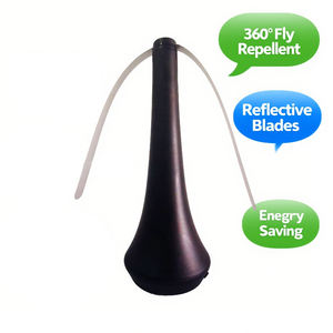 Ventilateur Répulsif Anti-Mouches Portable à Base Conique Évasée pour Cantines et Restaurants - Product Image 3