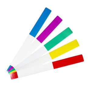 Bracelets d'hôpital personnalisés Bracelet thermique Imprimante Étiquette Code à barres pour événement Bracelet médical Bande d'<span class=keywords><strong>admission</strong></span> du patient - Product Image 5