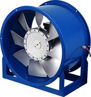 GKF Industrieller Hochtemperatur- und Hochfeuchtigkeitsbeständiger Axialventilator Klasse H mit Aluminiumflügel für Holztrocknung