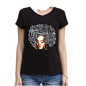 New Arrival Customized Promotional Shining Rhinestone T-Shirt