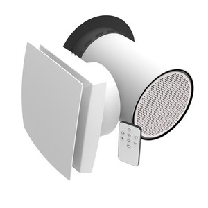 Petite maison salle de fumée unités d'air frais ventilateur épuisant ventilateur d'air frais mini ventilateur de récupération d'énergie mur à travers le type ERVs - Product Image 4