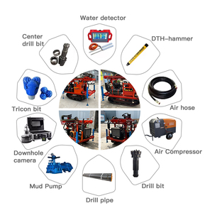 Te Koop 260M Kleine Draagbare Waterputboorinstallatie Beste Prijs Met Kerncomponenten Pomp Motor Tandwiellager - Product Image 6
