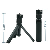 Bâton de caméra d'action 1m 2m 3m tige de poteau extensible en métal pour Ins/ta360 X3 X2 Rs360 trépied à poignée rotative avec bâton de Selfie