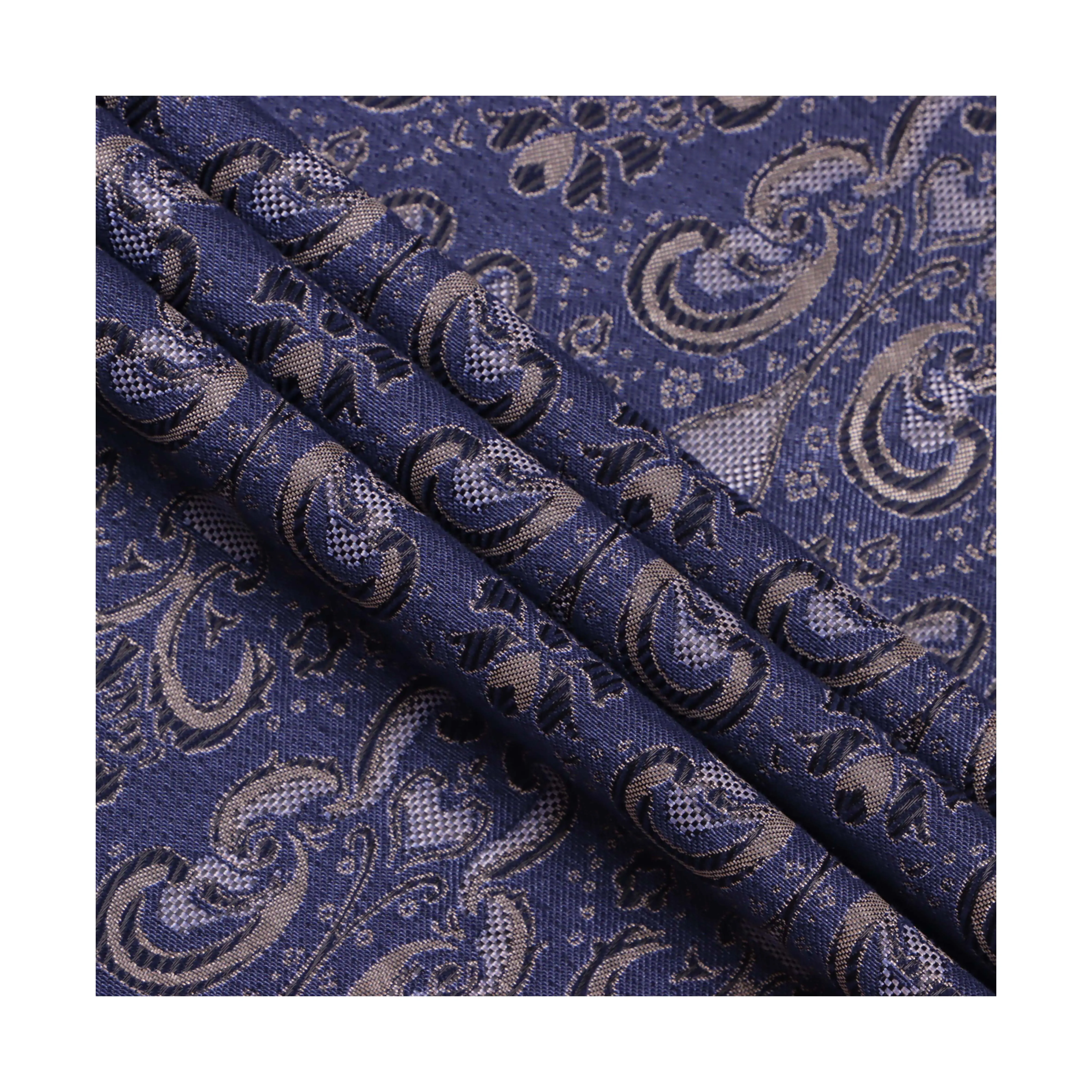 100Polyester Jacquard Bergbeklimmen Broek Stof Voor Mannen Marine Blauw Abstract Patroon Klimmen Stof Bergbeklimmen Stof