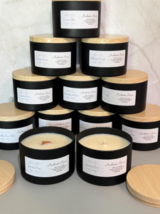 LANJO Customizable Round Scented <b>Candle</b> Natural Soy Wax No-toxic accept custom fragrance logo and size - Product Image 2