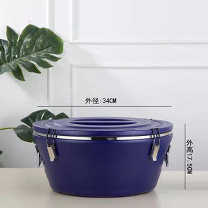 Große Doppelwand-Isolierte Speisewärmer HotPot-Set für Gastronomie und Haushalt, 3-teilig - Product Image 6