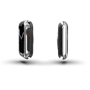 Tschick correa de <span class=keywords><strong>acero</strong></span> inoxidable de lujo para Apple Watch 40mm 41mm 44mm 45mm 49mm cubierta para IWatch Series 8 7 6 5 4 SE Ultra - Product Image 5