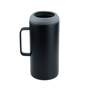 Nouveaux produits personnalisés refroidisseur de bouteilles de vin à double paroi isolé avec poignée et couvercle - Product Image 6