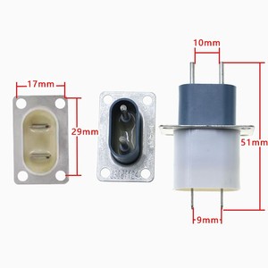 Connecteur de magnétron pour four à micro-ondes Yuanyi, 50W, 17x29mm, avec protection contre la surchauffe, pour pièces de four à micro-ondes - Product Image 1