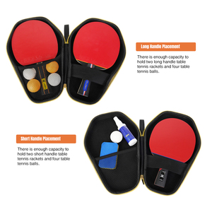 Étui pour raquette de <span class=keywords><strong>ping</strong></span>-<span class=keywords><strong>pong</strong></span> Loki Eva, grande capacité, portable, pour compétition, entraînement, sport - Product Image 3