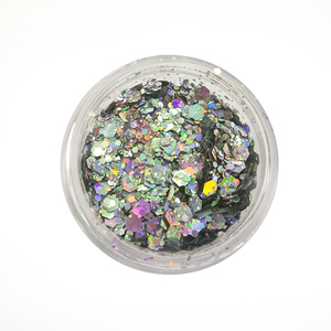 Poudre de paillettes hexagonales Chunky Glitter Mix Bulk Craft Glitter 1kg Milliers de couleurs pour les cheveux en résine pour ongles - Product Image 3