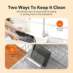 High Quality 14.8L Stainless Steel Modern Multifunctional Air Fryer Oven 9-in-1 <b>Toaster</b> Oven Rotisserie Shaft 6 Accessories - Product Image 3