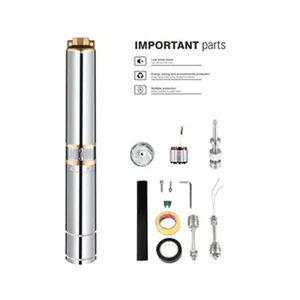 Qqpump bombas solares de Agua Para Para Pozos submercible ปั๊มน้ำพลังงานแสงอาทิตย์หัวสูงสุด<span class=keywords><strong>60</strong></span>เมตรสำหรับการเกษตรในกระแสกว้าง - Product Image 3