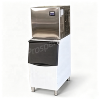 Machine à glaçons commerciale 150 kg/24h en acier inoxydable, machine automatique de fabrication de glaçons pour hôtel, restaurant, bar