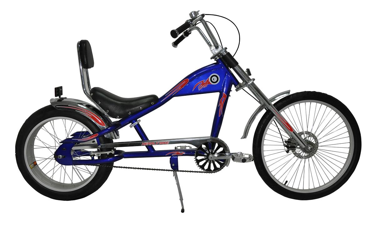 20-24'' Chopper Fahrradrahmen aus Stahl mit 150 kg Tragfhigkeit