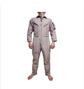 民間パイロットのためのカスタムフィットNomexフライトスーツ | 100% メタアラミド耐火スーツ | ロゴ付きOEMサービス - Product Image 4