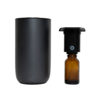 Diffuseur de parfum mini USB rechargeable sans eau, logo personnalisé, nébuliseur portable pour voiture avec capacité de 15 ml et couverture de 45 m