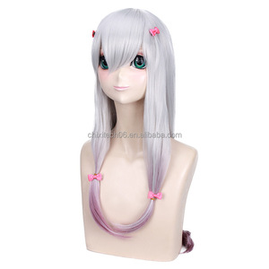 Peluca de cosplay de Dye y Quan Sha Wu de The Main Saint Da Erotic Comic, cabello largo y liso con degradado de color, estilo caricatura, para mujer - Product Image 4