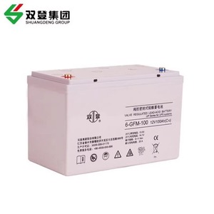 Double Lead Acid <b>Battery</b> 12V 100Ah 6-GFM-100 Valve Regulated <b>UPS</b> Backup - Product Image 2
