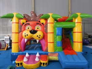 Castillo Inflable Yibei para Interiores y Exteriores con Tobogán y <span class=keywords><strong>Piscina</strong></span>, <span class=keywords><strong>Casa</strong></span> de Brinco Inflable, Equipo de Entretenimiento para Niños y Adultos en <span class=keywords><strong>Alquiler</strong></span> - Product Image 3