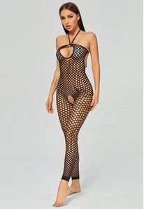 Medias de diamantes de imitación ostentosas, lencería erótica Sexy de cuerpo completo para mujer, Ropa de baile para fiesta, bragas ajustadas sexis maduras con entrepierna abierta - Product Image 5