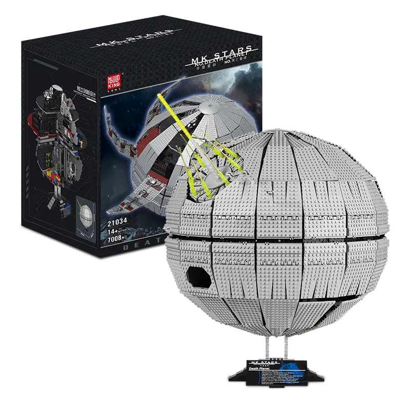 MOULD KING 21034 Star Plan The Death Star Play set Statue Combo UCS Destroyer Model Toy Assembly Building Blocks Bricks