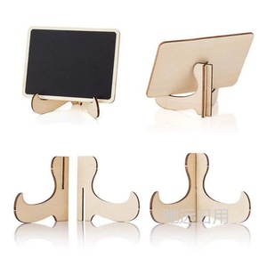 Letreros de Pizarra de Madera Creativos, Forma Irregular, Juego de Varias Piezas para Decoración del Hogar, Mensajes Navideños - Product Image 4