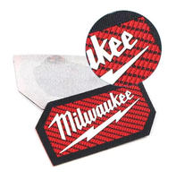 Étiquette de transfert thermique en silicone 3D sur mesure, patch logo en caoutchouc haute densité pour vêtements de sport