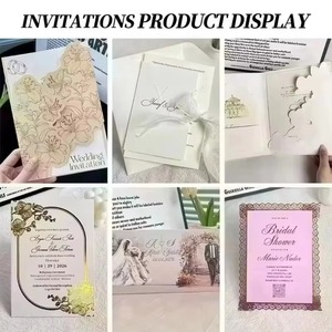 Tarjeta de Menú de Boda Personalizada con Escritura Elegante en Blanco, Impresión Personalizada para Recepción de Boda, Suministros para Mesa de Comedor Fino - Product Image 5