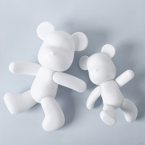 Customizable Vinyl Bear Figure DIY Waterproof Fluid Bear Kit - Durable Resin for Long-Lasting Decor Projects