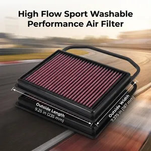 Nouveau filtre à air sport haute performance lavable A2760940504 pour Benz W213 AMG E43 E450 E400 E320 3.0 3.5 M276 2014-2020 - Product Image 3