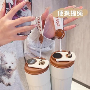 Smart Temperature Controlled Insulated Coffee Cup Stainless Steel Large Capacity Office Water <b>Bottle</b> With Digital Display - Product Image 2