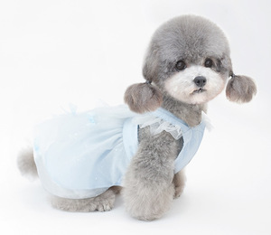 JXANRY estate/primavera cucciolo Maltese Yorkshire abito elegante per animali domestici per cuccioli da principessa - Product Image 4