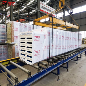 Panneaux <span class=keywords><strong>sandwich</strong></span> composites pour toiture en mousse PU de 75 <span class=keywords><strong>mm</strong></span>, à trois ou quatre ondulations, <span class=keywords><strong>prix</strong></span> usine - Product Image 6