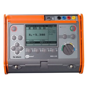 เครื่องทดสอบความต้านทานกราวด์ Sonel Mru-120 ของแท้ ผลิตในโปแลนด์ ความแม่นยำสูง ช่วงการวัด 0.01-200k หน้าจอ LCD แสดงผลแบบกราฟิกพร้อมไฟแบ็คไลท์ 120V AC - Product Image 5