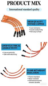 120A 200A 에너지 저장 캐비닛 전압 연결 플러그 100A 150A 250A 300A 신에너지 배터리 케이블 배선 하네스 IP67 - Product Image 2