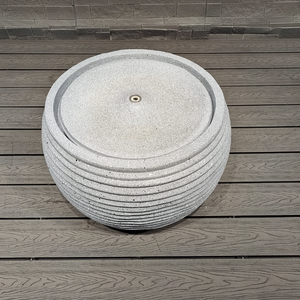 Customized <b>Indoor</b> <b>Water</b> <b>Fountain</b> Unique Decorative Fiber Clay Material Garden Ornaments Outdoor Waterproof Weather Resistant - Product Image 5