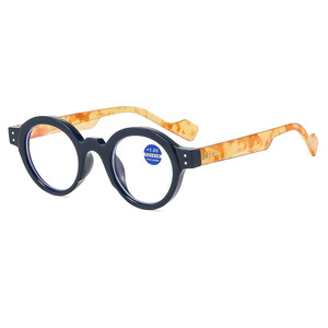 DOISYER 2025 Lunettes de lecture unisexe à monture marron, style vintage, légères, en PC, anti-lumière bleue, optiques unisexe abordables - Product Image 3