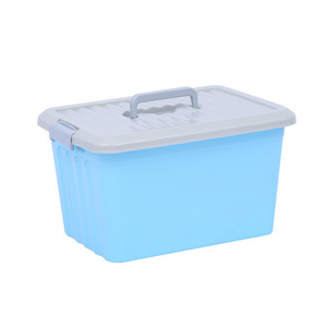 Boîtes de rangement en plastique pliables et empilables avec couvercle, organisateur pour chaussures, bijoux, maquillage, cartes, vêtements, maison, bureau, vente en gros - Product Image 1